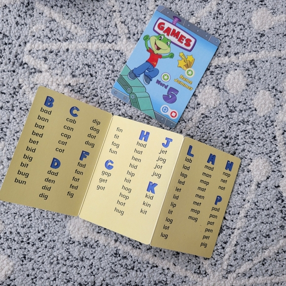 LeapFrog 2012 Words Your Learning Interactive Flashcards (LeapFrog pen needed) - Picture 3 of 7